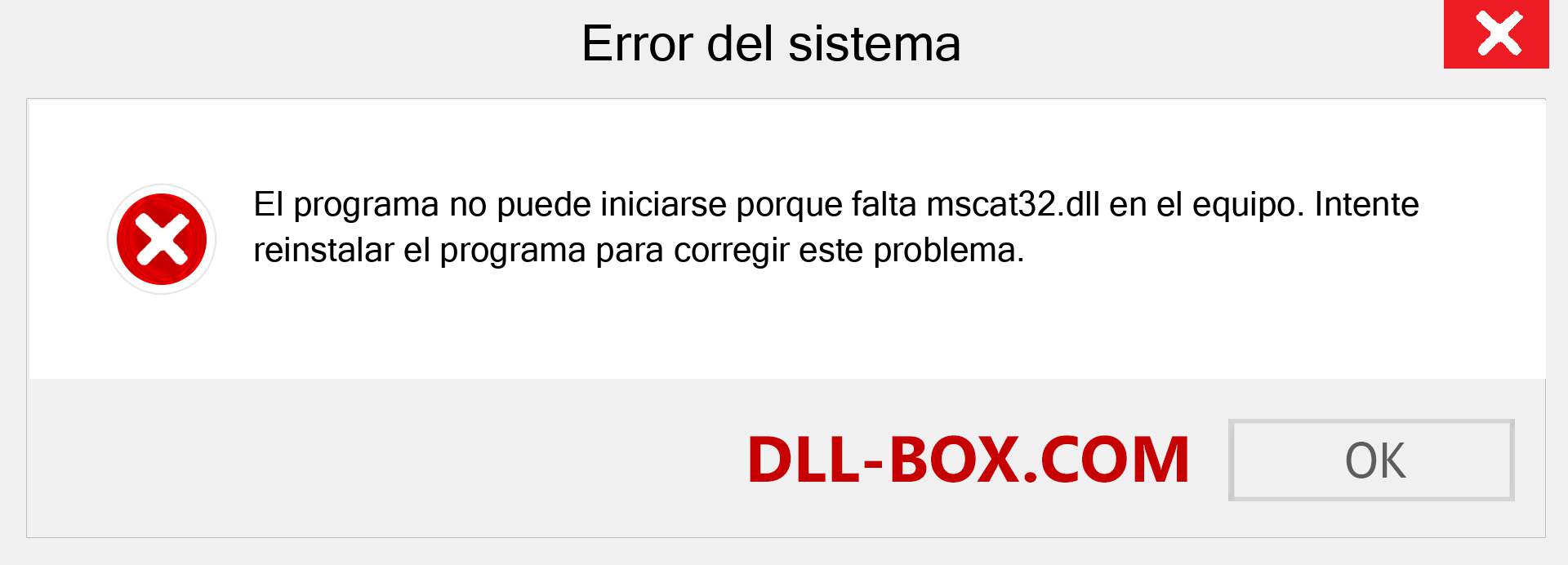 ¿Falta el archivo mscat32.dll ?. Descargar para Windows 7, 8, 10 - Corregir mscat32 dll Missing Error en Windows, fotos, imágenes